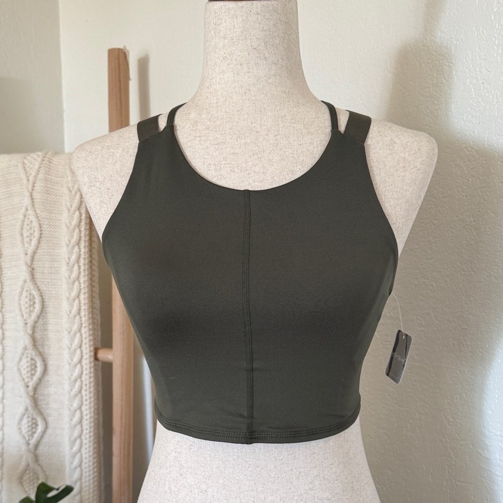 Free People Movement Sports Bra in Secret Moss size XS